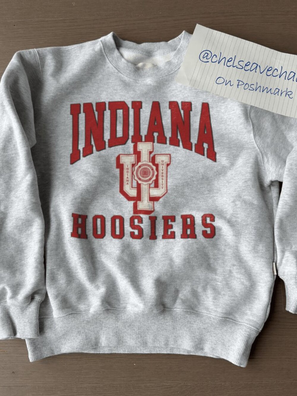 90s Vintage Indiana University Sweatshirt, Indiana Hoosiers Football Shirt Tee